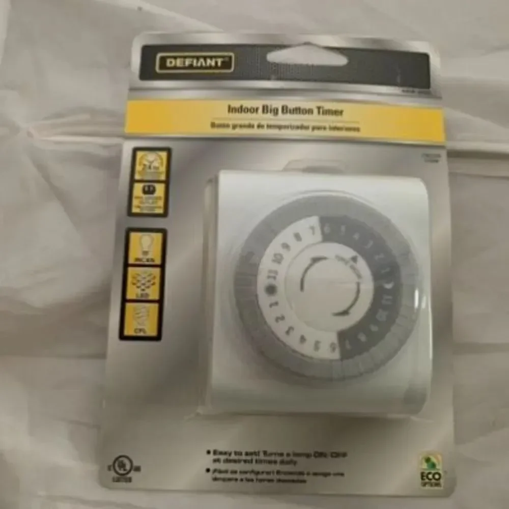 Defiant Indoor Big Button Timer *New*